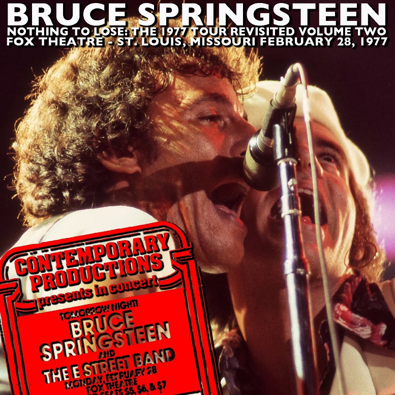 T.U.B.E. Bruce Springsteen 19770228 St Louis, MO (AUD/FLAC)