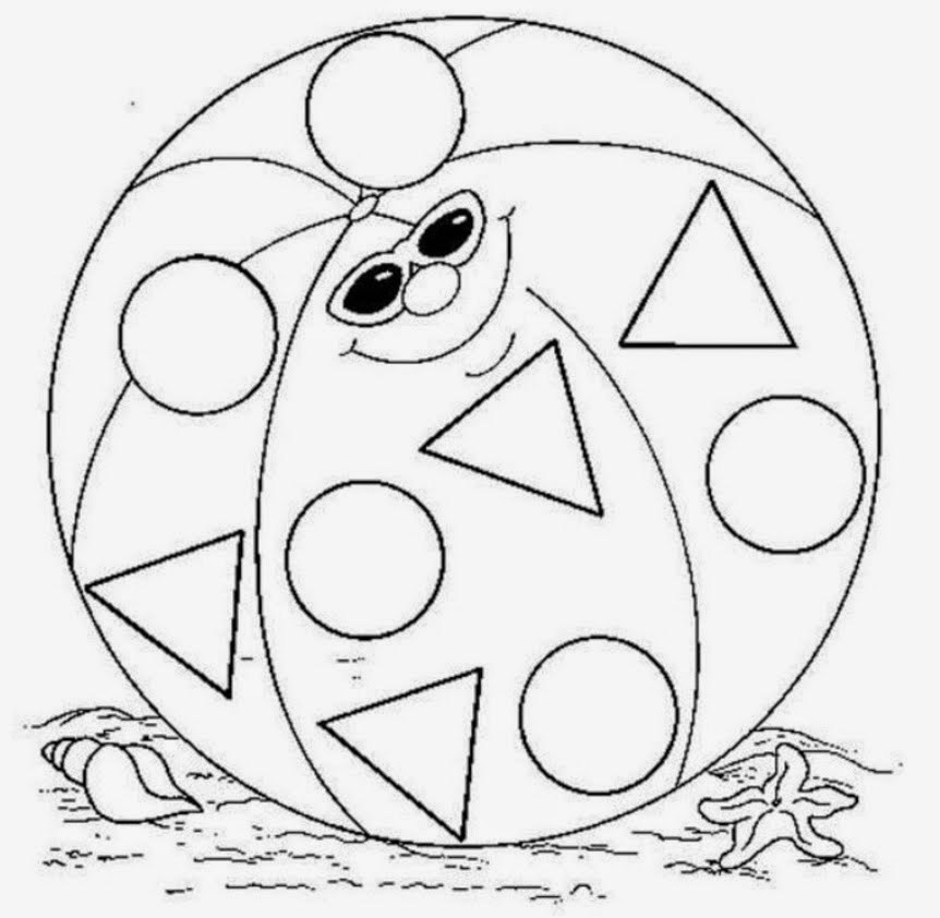 Desenhos de Figuras Geométricas Para Imprimir - Mundinho da Alfabetização