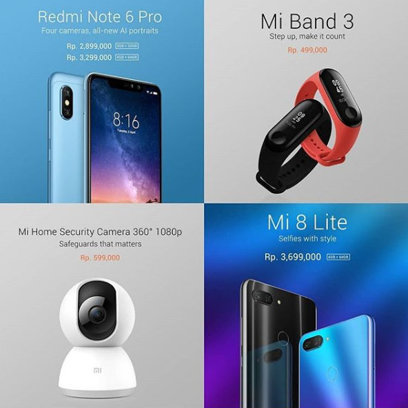 Xiaomi Perkenalkan 4 Produk Terbarunya di Indonesia