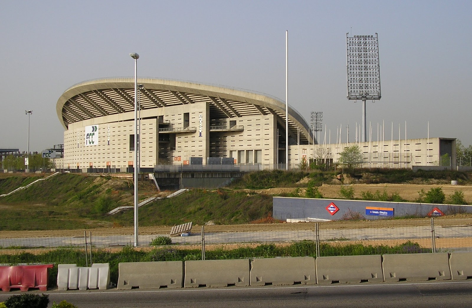 Nuevoestadioatleti: Nuevo estadio Club Atlético de Madrid (Wanda Metropolitano): Ubicación y ...