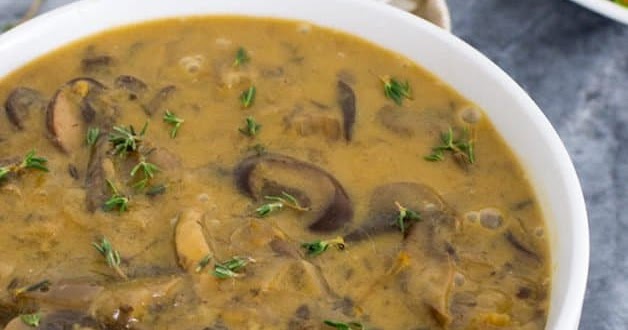 BEST EVER MUSHROOM SOUP - NEWS RECIPES
