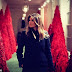 Melania Trump's 'creepy' White House Christmas decorations are brutally mocked by Twitter and the media, as critics compare the 'blood red' trees to The Shining and The Handmaid's Tale (25 Pics)