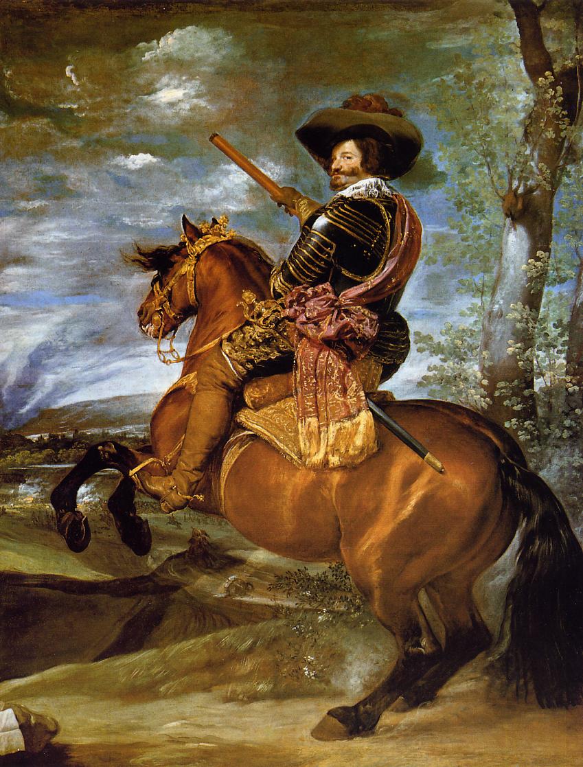 Ventiblog: Diez cuadros: I. Retrato ecuestre del Conde Duque Olivares ( Velázquez, 1638)