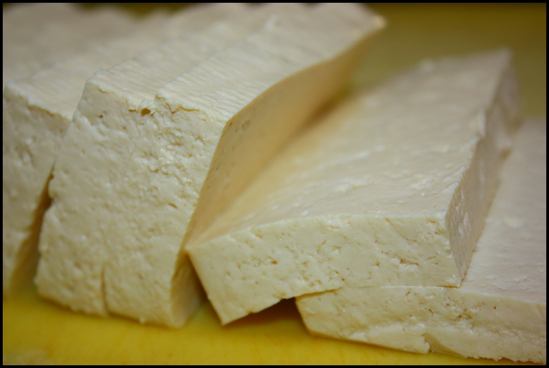 Crispy Baked Tofu Marinated in Yogurt and Spices