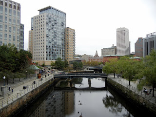 A city view of Providence, Rhode Island