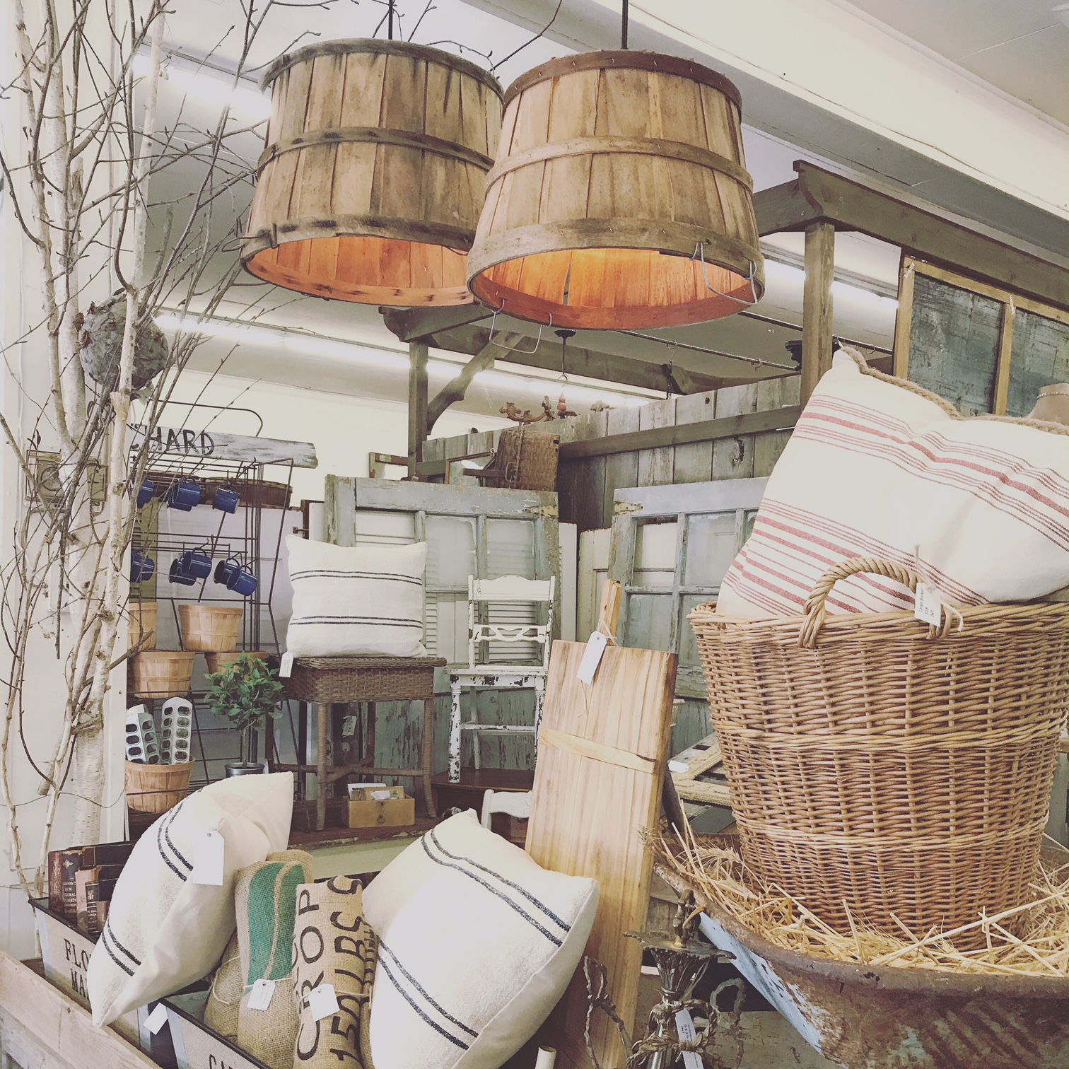Little Farmstead: Our New Farmhouse-Style Shop Space A Peek Inside
