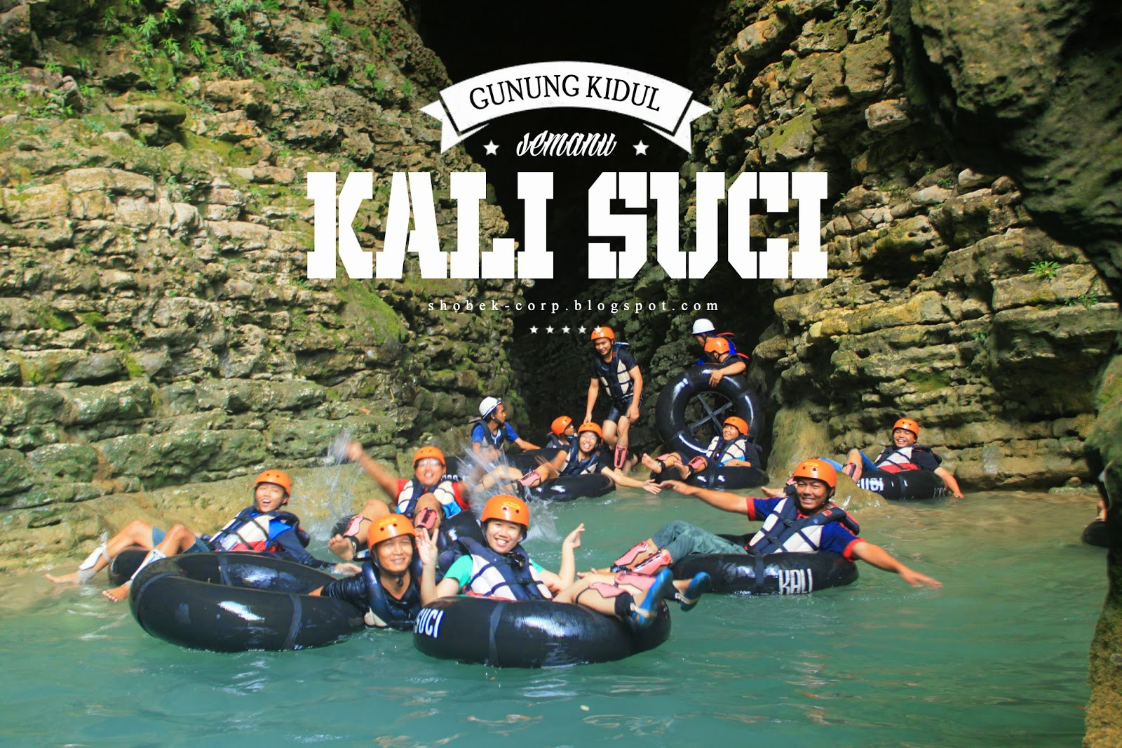 shobek: Cave tubing ala Kali Suci