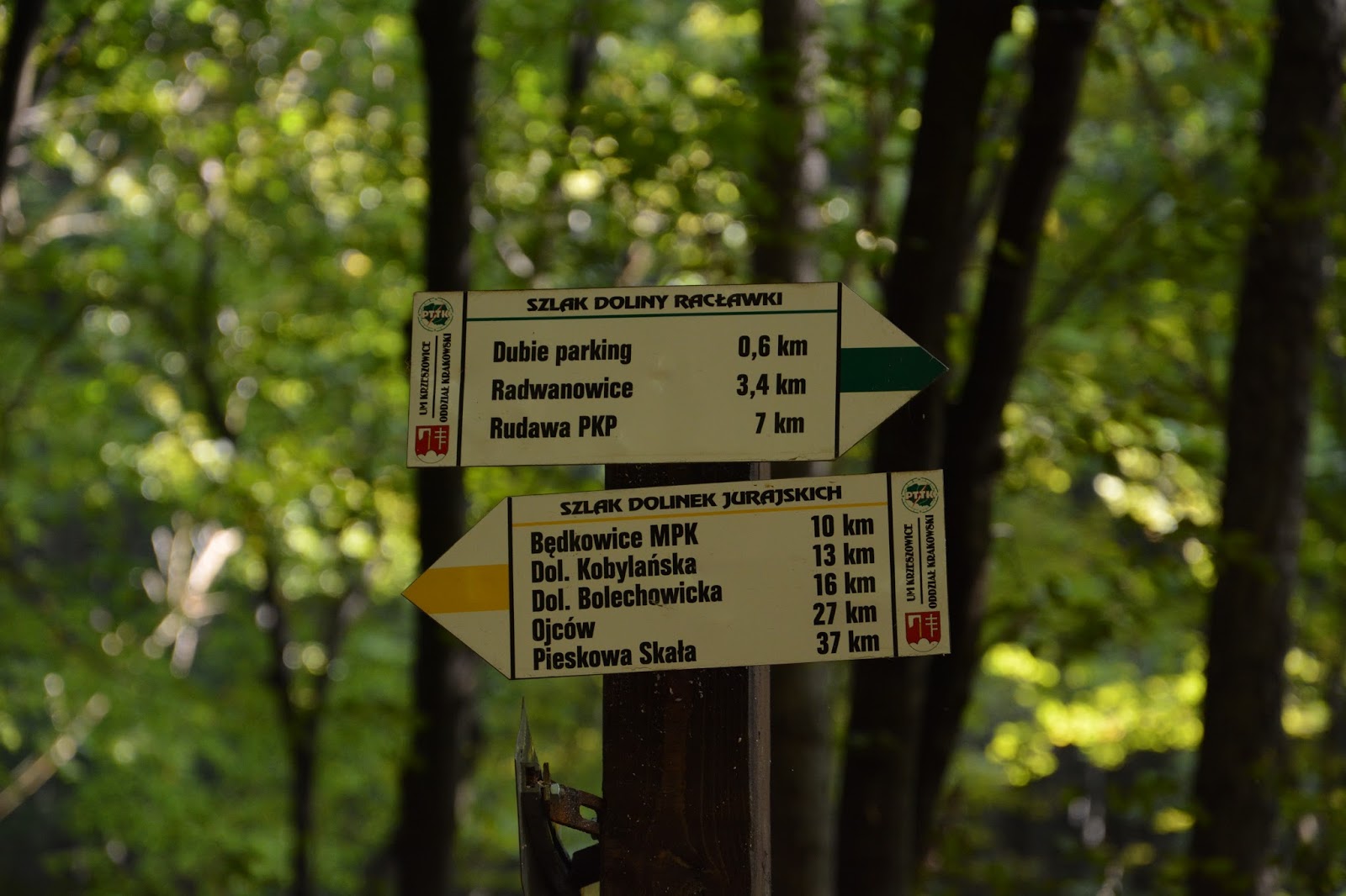 Dolinki Krakowskie: Rezerwat Doliny Racławki – niebieska ścieżka dydaktyczna