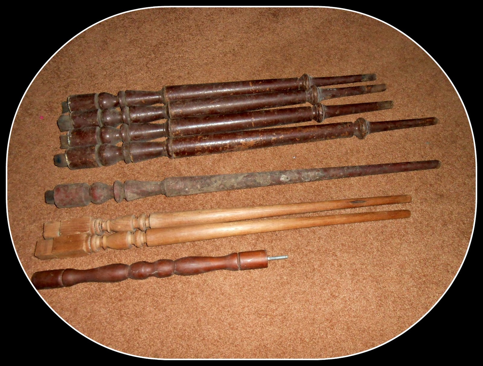 KKL Primitives Selling Blog 8 OLD SPINDLES FOR SALE SOLD