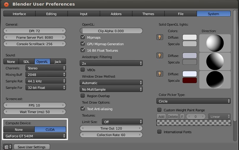NVIDIA CUDA siap untuk Blender NVIDIA CUDA siap untuk Blender