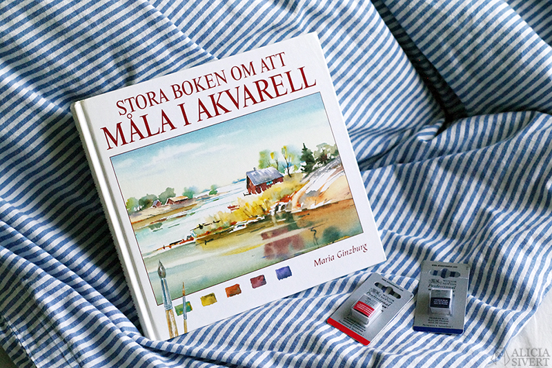 Stora boken om att måla akvarell av Maria Ginzburg.