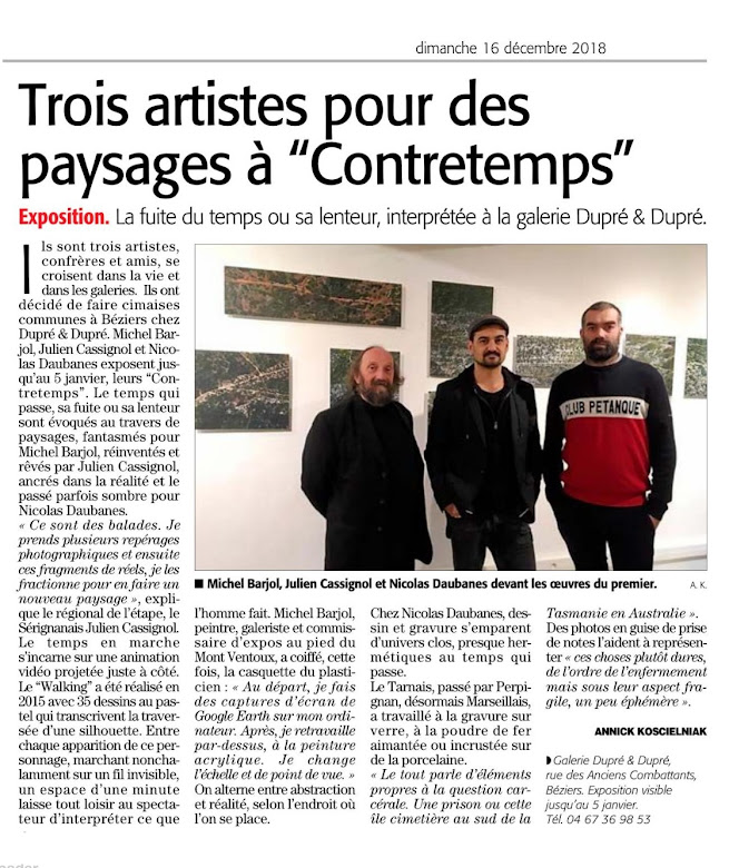 "CONTRETEMPS" Gallery Dupré & Dupré