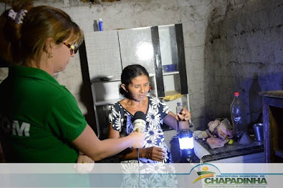 Mais uma comunidade do município de Chapadinha comemora a chegada da energia elétrica!