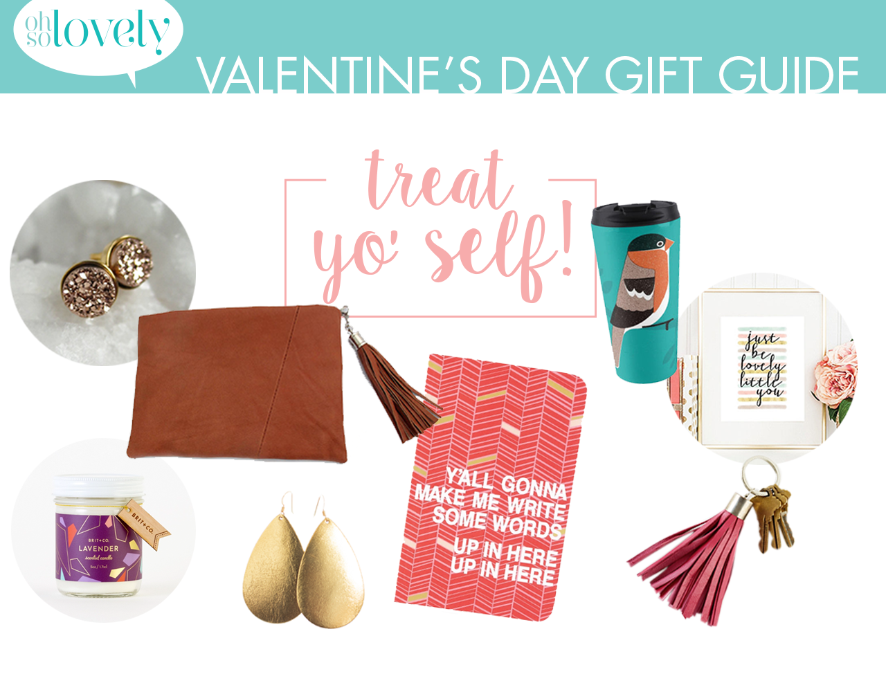 VALENTINE&#8217;S DAY // TREAT YO&#8217;SELF GIFT GUIDE, Oh So Lovely Blog