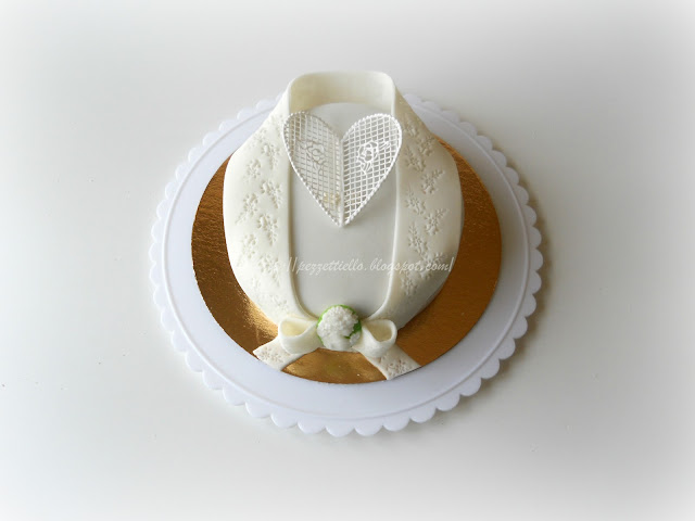 (PDZ-SAP) Torta elegante con cameo