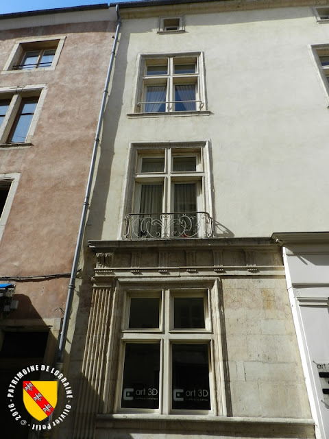 NANCY (54) - Hôtel des 2 Tritons (XVIe siècle)
