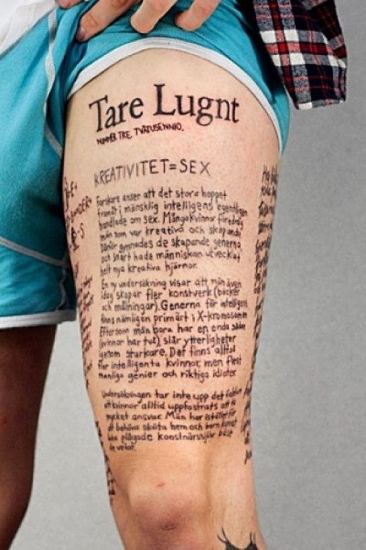 Latest Tattoo Designs: Leg Tattoos for Men