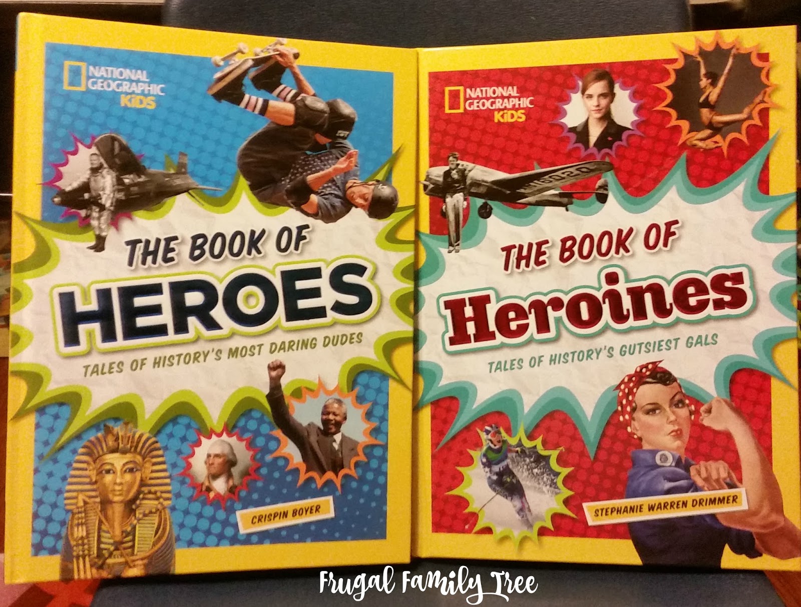 National Geographic Kids The Book of Heroes and The Book of