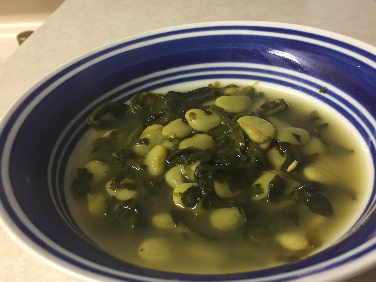 Spinach and Baby Lima Beans soup Spinach recipes Healthy vegetable
