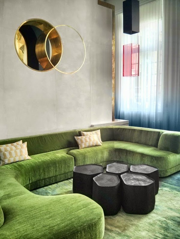 new idea for modern small round coffee table