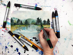 watercolor markers water winsor newton watercolour colour techniques marker paint drawings painting them watercolors playing alisaburke tutorials using paintings pencils