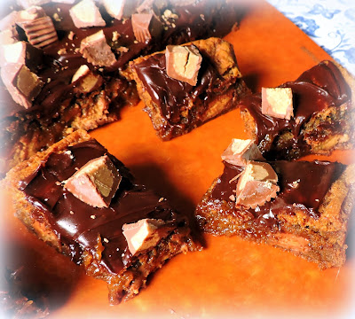 Peanut Butter Blondies