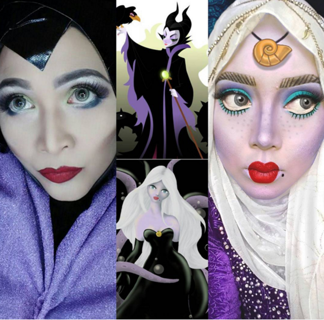 (GAMBAR) Jurusolek Wanita Malaysia Cetus Perhatian Netizen, Tampil Hijab Ala Watak Kartun Disney! (GAMBAR) Jurusolek Wanita Malaysia Cetus Perhatian Netizen, Tampil Hijab Ala Watak Kartun Disney!