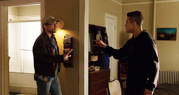 Christian Slater Rami Malek Mr. Robot Christian Slater Rami Malek Mr. Robot