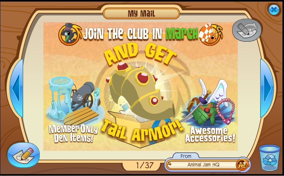Daisygal54's Animal Jam Blog:Summer Edition: FIRST DAY OF MARCH!!