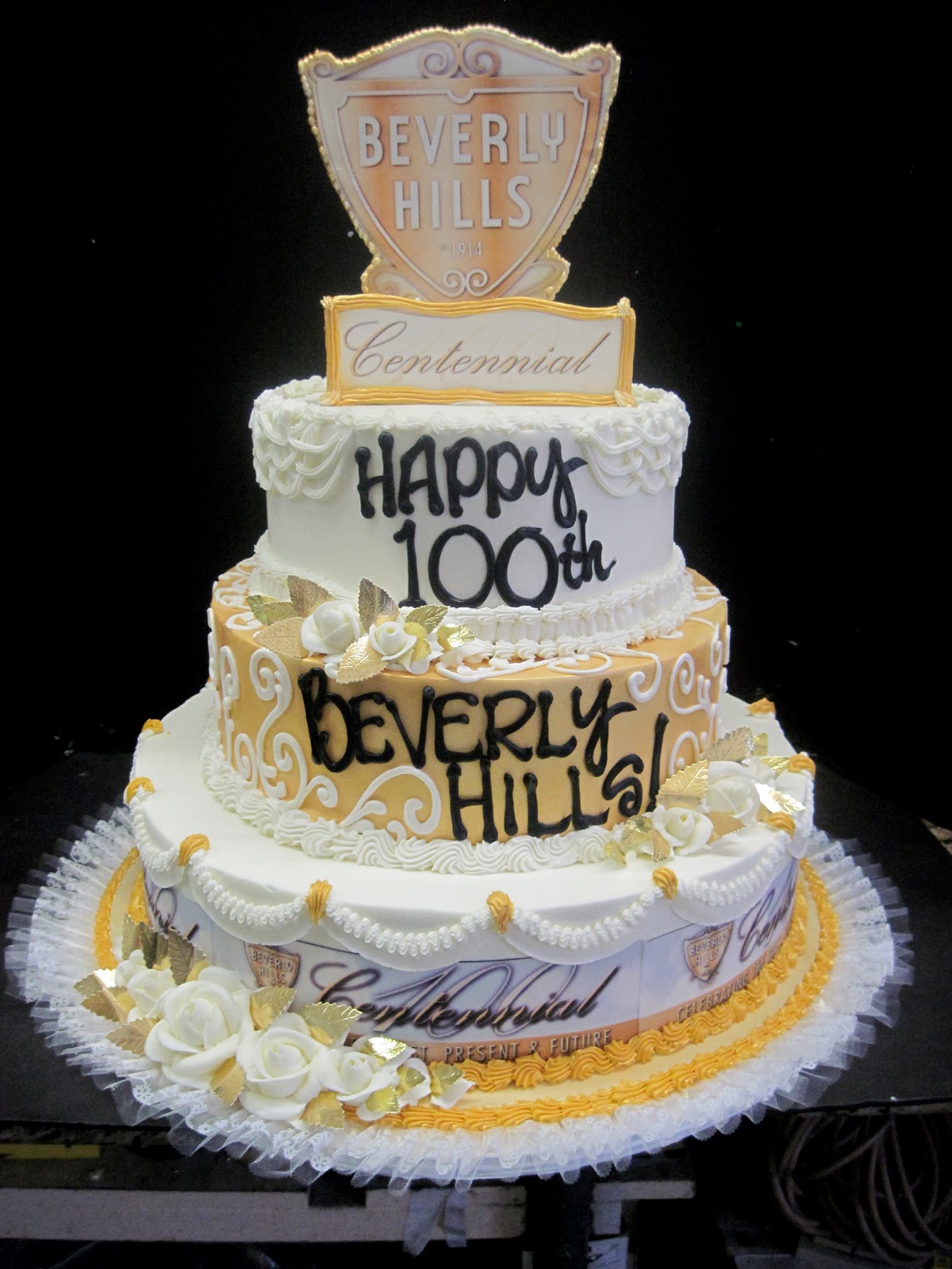 Hansen's Cakes Celebrating with cake!