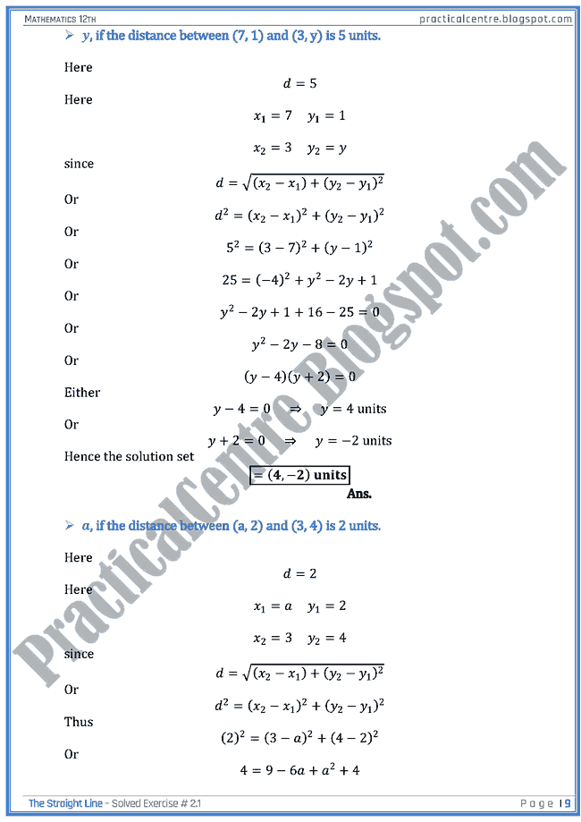 exercise-no-2-1-solved-exercise-the-straight-line-mathematics-xii