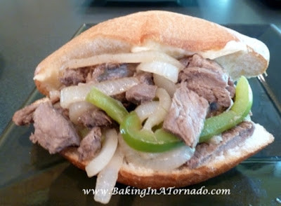 Leftover Night Steak Sandwich | www.BakingInATornado.com