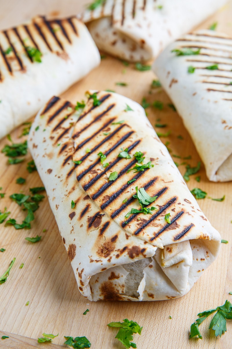Pork Adobo Burritos