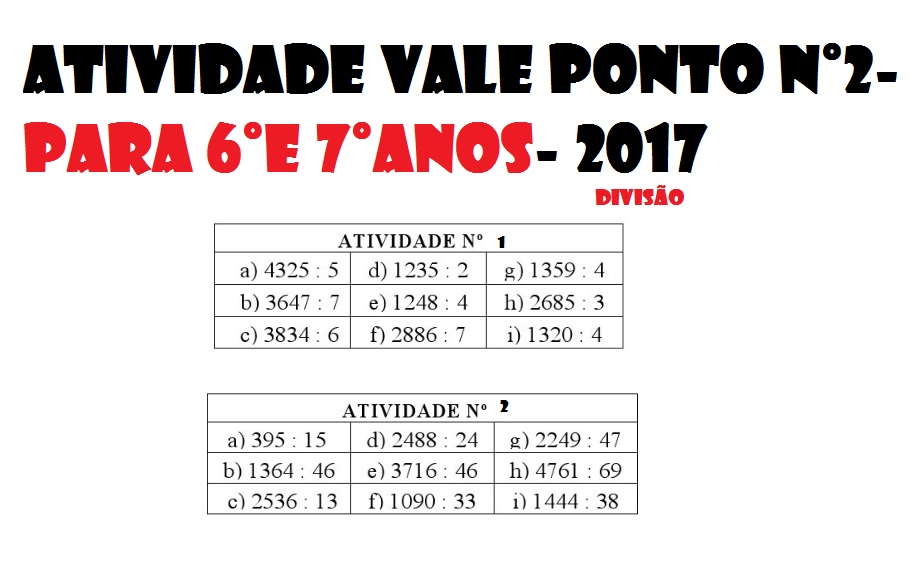 PROFª LIA FIGAS VALE PONTO 2017