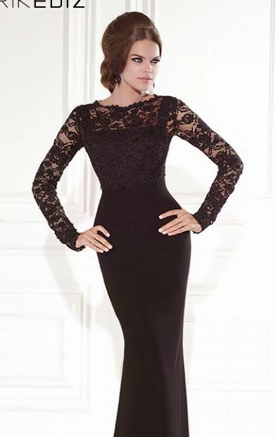 Vestidos negros de moda para fiestas Vestidos negros de moda para fiestas