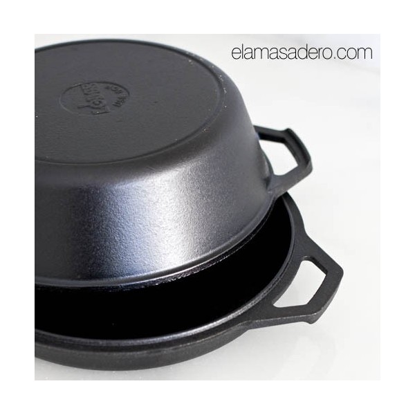 Bloc de recetas Pan de espelta y centeno integral horneado en combo de hierro fundido