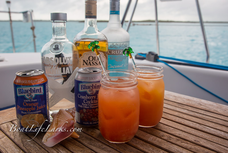 Bahamian Rum Punch Boat Life Larks SV Dulcinea