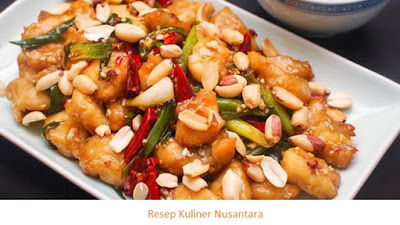 Resep-Kung-Pao-Chicken-Pedas-Manis-