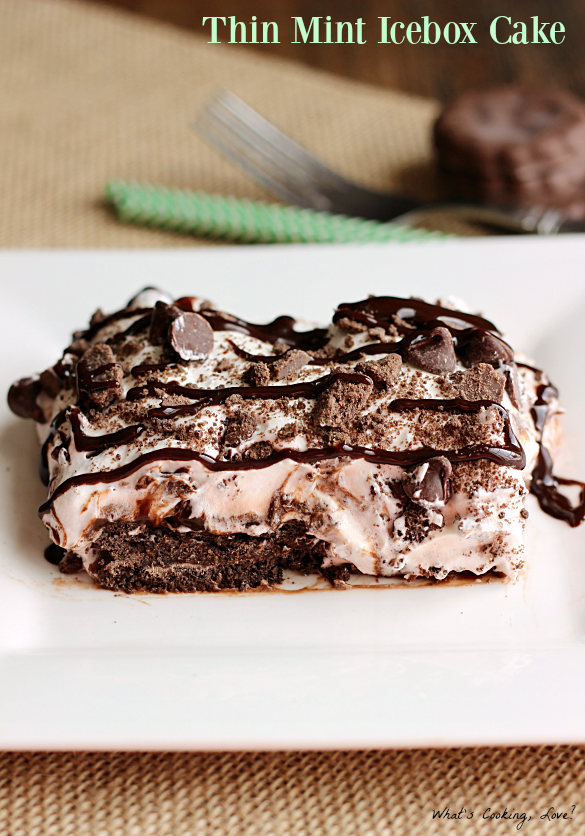 Thin Mint Icebox Cake Whats Cooking Love?