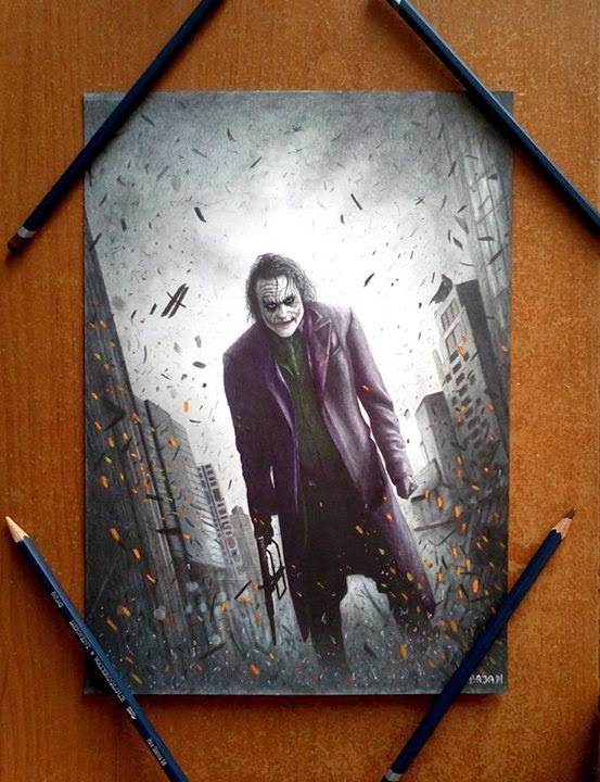 07-Joker-Batman-Łukasz-Andrzejczak-Colored-Pencil-WIP-Drawings-www-designstack-co