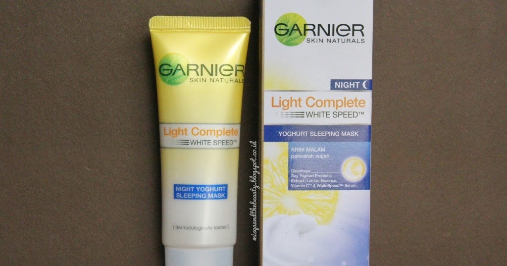 [REVIEW] Garnier Night Yogurt Sleeping Mask