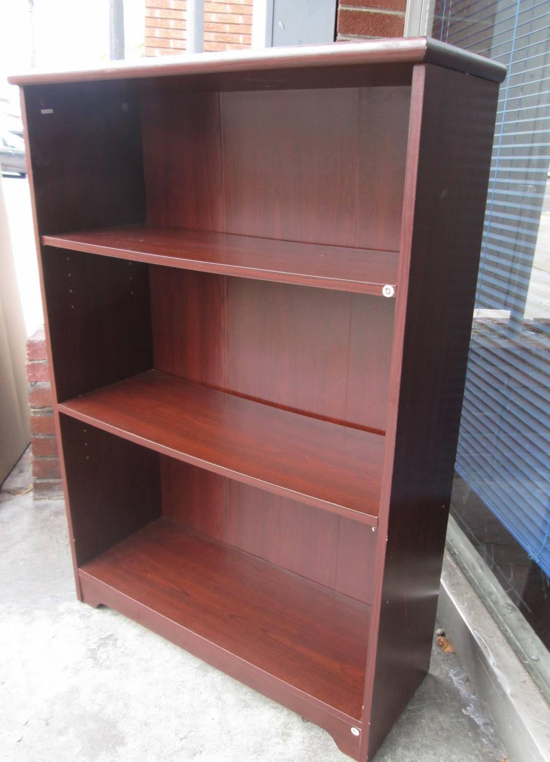 UHURU FURNITURE & COLLECTIBLES SOLD Cherry Wood Book Shelf 35
