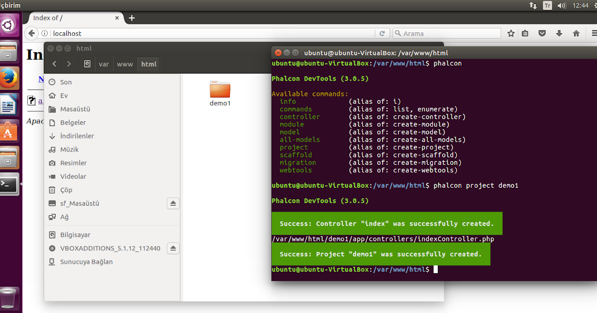 Html ubuntu