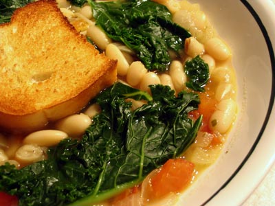 Italian White Bean and Kale Soup