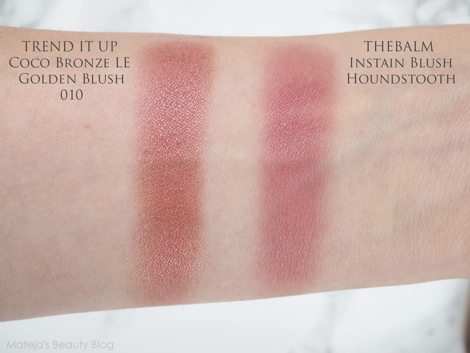 TheBalm Instain Blush Houndstooth Mateja's Beauty Blog