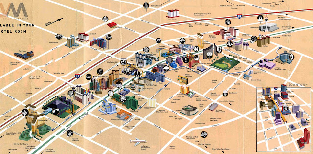 Mapa de Las Vegas – USA