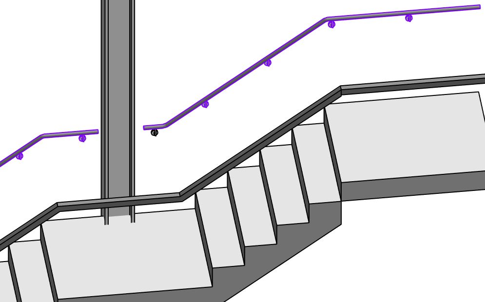 Add Bottom Rail To Revit Railing Railing Design Thought