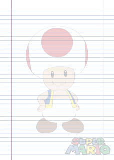 Folha Papel Pautado Toad em PDF para imprimir folha A4 Folha Papel Pautado Toad em PDF para imprimir folha A4