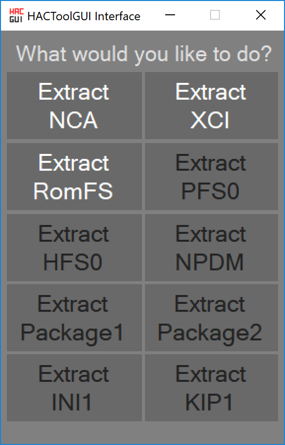 ニンテンドースイッチ ダンプしたゲームデータを展開する方法（HACToolGUI）