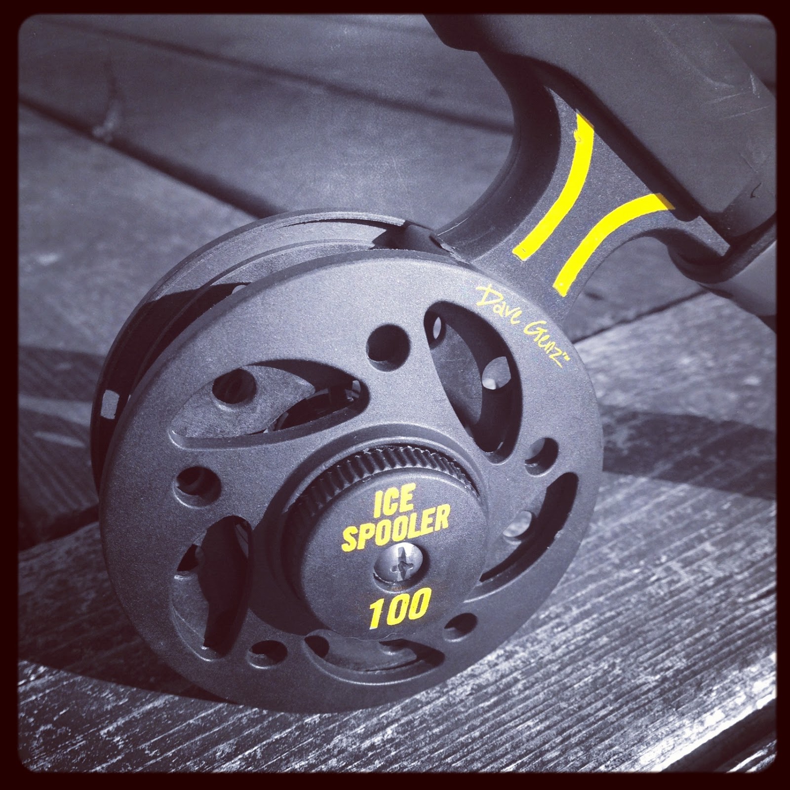 Bass Junkies Fishing Addiction Test Drive Genz Ice Spooler Rod & Reel